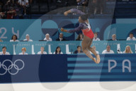 Simone Biles wins silver in floor exercise
