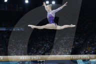 Alice d’Amato wins balance beam gold at Paris Olympics