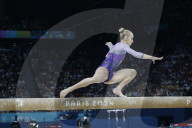 Alice d’Amato wins balance beam gold at Paris Olympics