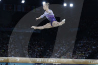 Alice d’Amato wins balance beam gold at Paris Olympics