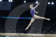 Alice d’Amato wins balance beam gold at Paris Olympics