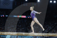 Alice d’Amato wins balance beam gold at Paris Olympics