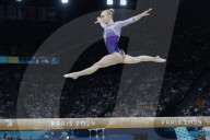 Alice d’Amato wins balance beam gold at Paris Olympics