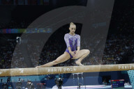 Alice d’Amato wins balance beam gold at Paris Olympics