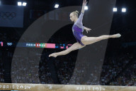 Alice d’Amato wins balance beam gold at Paris Olympics