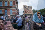 'Love will prevail': how a far-right rally in Liverpool was defused