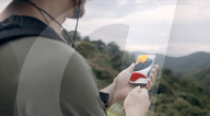 Sun hat with solar panels to power gadgets in the go