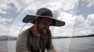 Sun hat with solar panels to power gadgets in the go
