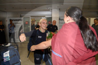 Arrivo degli atleti medaglisti alle Olimpiadi di Parigi 2024 presso l&#x2019;aeroporto di Linate