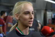 Arrivo degli atleti medaglisti alle Olimpiadi di Parigi 2024 presso l&#x2019;aeroporto di Linate