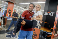 Arrivo degli atleti medaglisti alle Olimpiadi di Parigi 2024 presso l&#x2019;aeroporto di Linate
