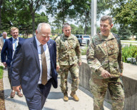 Tim Walz, National Guardsman, VP pick