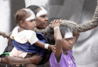 'After the Fire': Gumatj leader Djawa Yunupingu looks to the future - Garma 2024 in pictures