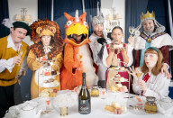 Zog and the Flying Doctors take Afternoon Tea at the Chesterfield Mayfair, London, UK.