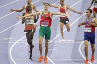 El Bakkali wins gold in men's 3,000M steeplechase at Olympics