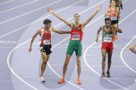 El Bakkali wins gold in men's 3,000M steeplechase at Olympics