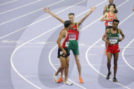 El Bakkali wins gold in men's 3,000M steeplechase at Olympics