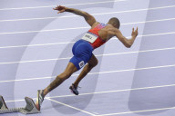 USA's Quincy Hall wins gold medal in men’s 400 meters at Paris Olympics
