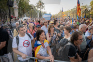 Barcelona_Institutional event near the Parliament of Catalonia to receive Carles Puigdemont.