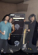 Phil Campbell, Mick "Wu¨rzel" Burston, Phil "Philthy Animal" Taylor (Moto¨rhead)