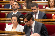 Barcelona_Debate in the plenary session of the investiture of Salvador Illa (PSC) in the Parliament of Catalonia.