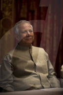 Nobel Peace Prize laureate Muhammad Yunus