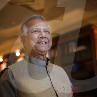 Nobel Peace Prize laureate Muhammad Yunus