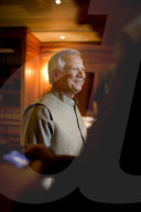 Nobel Peace Prize laureate Muhammad Yunus