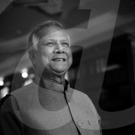 Nobel Peace Prize laureate Muhammad Yunus