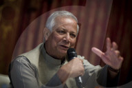 Nobel Peace Prize laureate Muhammad Yunus