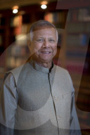 Nobel Peace Prize laureate Muhammad Yunus