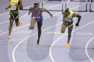 Grant Holloway wins 110m hurdles gold at Paris Olympics