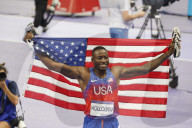 Grant Holloway wins 110m hurdles gold at Paris Olympics