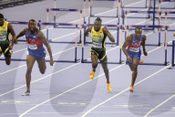 Grant Holloway wins 110m hurdles gold at Paris Olympics