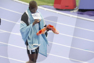 Botswana's Letsile Tebogo wins 200M Olympic gold