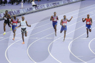 Botswana's Letsile Tebogo wins 200M Olympic gold