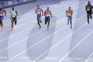 Botswana's Letsile Tebogo wins 200M Olympic gold