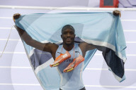Botswana's Letsile Tebogo wins 200M Olympic gold