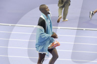 Botswana's Letsile Tebogo wins 200M Olympic gold