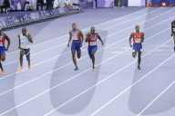 Botswana's Letsile Tebogo wins 200M Olympic gold