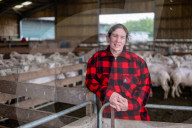 'I feel like I've been run over by a tank': Scottish woman breaks world sheep-shearing record
