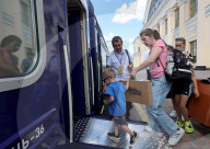 UNICEF launches children’s train carriage in Ukraine