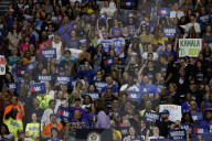 VP Harris and Walz hold campaign rally in Las Vegas