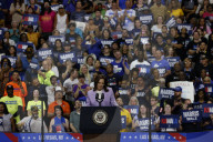 VP Harris and Walz hold campaign rally in Las Vegas