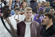 VIPs attend men's basketball final at Paris Olympics