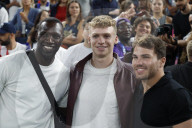 VIPs attend men's basketball final at Paris Olympics