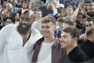 VIPs attend men's basketball final at Paris Olympics