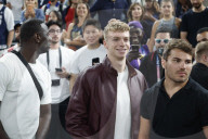 VIPs attend men's basketball final at Paris Olympics