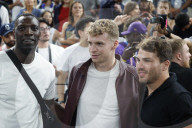 VIPs attend men's basketball final at Paris Olympics