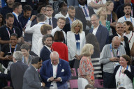 VIPs attend men's basketball final at Paris Olympics
